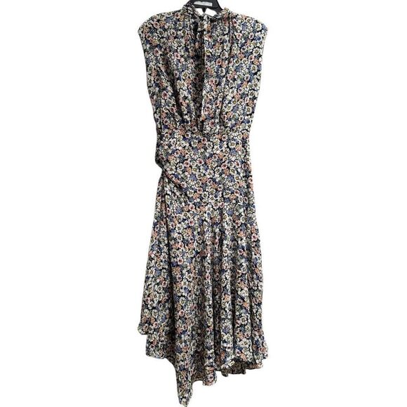 Veronica Beard Anuli High Neck Midi Dress - Size 6 - NWT - Picture 4 of 5